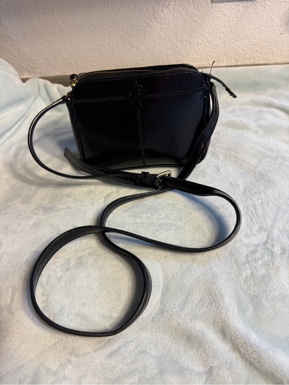 Tory Burch Black Leather Crossbody Bag